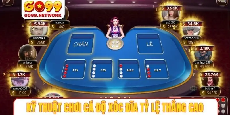 Kỹ thuật chơi cá độ xóc đĩa tỷ lệ thắng cao