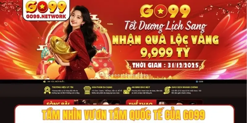 Tầm nhìn vươn tầm quốc tế của GO99
